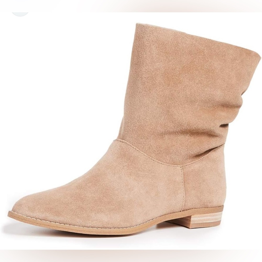 Splendid Light Brown Suede Ankle Boots